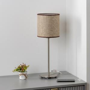 Brilagi - LED stolná lampa NUBILA 1xE27/60W/230V hnedá