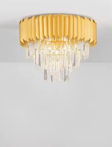 Dizajnové stropné svietidlo Magnolia zlaté