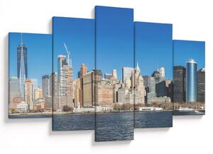 Obraz - Manhattan v New Yorku (150x105 cm)