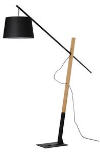 Moderná stojaca lampa Garda čierna