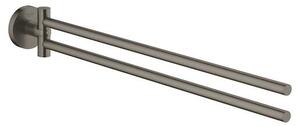 Držiak uterákov GROHE Essentials kartáčovaný Hard Graphite G40371AL1