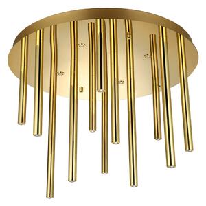 Moderné stropené svietidlo Ilios 12 stmievateľné zlatá