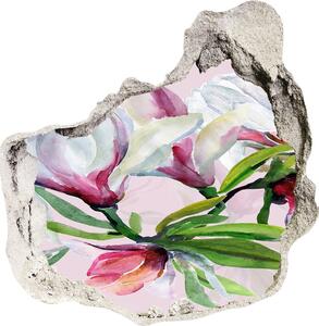 Fototapeta diera na stenu 3D Magnólie kvety nd-p-104301807