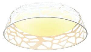 Dizajnová stropné svietidlo Forina biela 