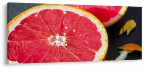 Obraz rozkrojených grapefruitov (120x50 cm)