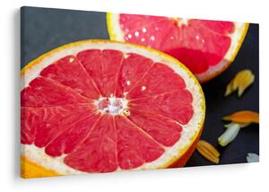 Obraz rozkrojených grapefruitov (90x60 cm)