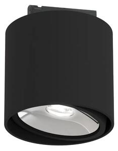 Moderné lištové svietidlo Neo Mobile Track čierna/chróm
