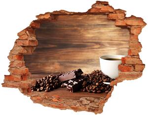 Fototapeta diera na stenu 3D Kávy a čokolády