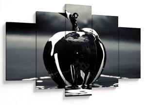 Obraz čierneho jablká (150x105 cm)