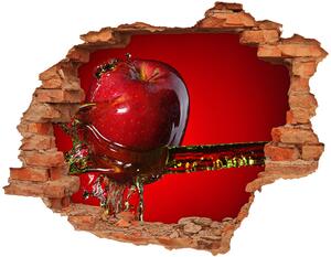 Fototapeta diera na stenu 3D Jablko a voda nd-c-33682743
