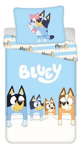 Bavlnené detské obliečky na jednolôžko 140x200 cm Bluey – Jerry Fabrics