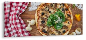 Obraz pizze (120x50 cm)