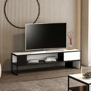 TV stolík/skrinka Bumemu 2 (biela + čierna) . Vlastná spoľahlivá doprava až k Vám domov. 1095621