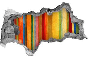 Diera 3D fototapeta nálepka Farebné pruhy nd-b-58622257