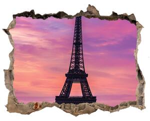 Fototapeta díra na zeď 3D Eiffelova veža v paríži