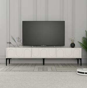 TV stolík/skrinka Bipemu 3 (krémová + čierna) . Vlastná spoľahlivá doprava až k Vám domov. 1095678