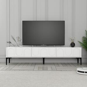 TV stolík/skrinka Bipemu 3 (biela + čierna) . Vlastná spoľahlivá doprava až k Vám domov. 1095679