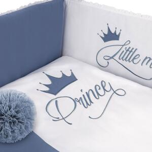 3-dielne posteľné obliečky Belisima Royal Baby 100/135 modré