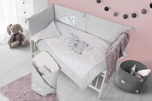 5-dielne posteľné obliečky Belisima Friends 100/135 ružové