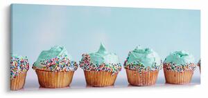 Obraz cupcakes (120x50 cm)