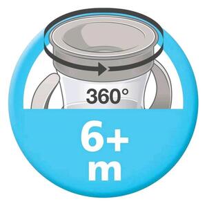 NUK Detský hrnček Mini Magic 360 ° s viečkom modrá Polypropylen 160 ml