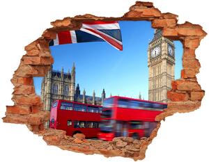 Fototapeta diera na stenu 3D Autobus v londýne