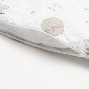 2-dielne posteľné obliečky New Baby 100/135 cm Srnka sivé
