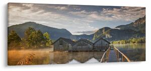 Obraz jazera (120x50 cm)