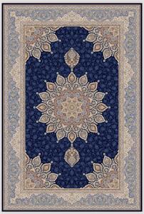 BE Koberec Sultan 1203 BLUE – modrý béžový obdĺžnikový Rozmer: 150x225 cm