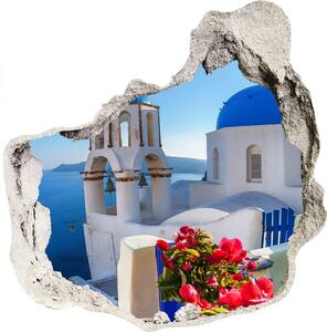 Fototapeta diera na stenu Santorini, grécko nd-p-87829826
