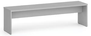 Šatníková lavica 1+1 ZADARMO, 1500 mm, sivá