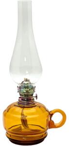 Floriánova huť Petrolejová lampa MONIKA 34 cm amber FL0074 + záruka 3 roky zadarmo