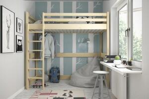 Jednolôžková poschodová posteľ Anika s roštom ZADARMO
