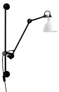 Nástenné Svietidlo Lampe Gras, 201 Round, Čierna, Obývacia izba, Kov, Dizajnový