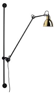 Nástenné Svietidlo Lampe Gras, 214 Round, Čierna, Obývacia izba, Kov, Dizajnový