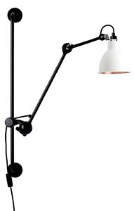 Nástenné Svietidlo Lampe Gras, 201 Round, Čierna, Obývacia izba, Kov, Dizajnový
