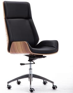 Kancelárska stoličky ARON Orech + čierna