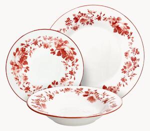 Vianočná porcelánová súprava riadu New Charlotte, 6 osôb, 18 ks