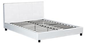 BeComfort biely manželská postel s rámom postele 160 x 200 cm Ak-01-W