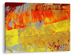 Obraz abstrakcie - maľba (70x50 cm)