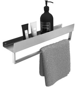 Kúpeľňová polica SF01 45cm steel brush