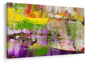 Obraz abstrakcie - maľba (90x60 cm)