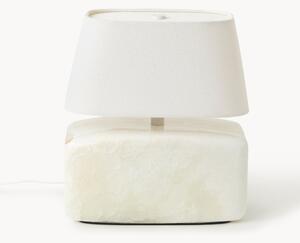 Stolová lampa's jadeitovou základňou Maleo