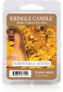 Kringle Candle Rosewood & Vetiver vosk do aromalampy 64 g