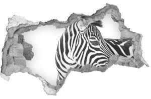 Diera 3D fototapeta nálepka Zebra v snehu nd-b-121577688