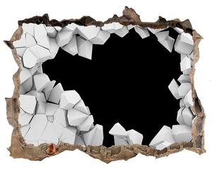 Díra 3D fototapeta nálepka Diera v stene nd-k-53922873