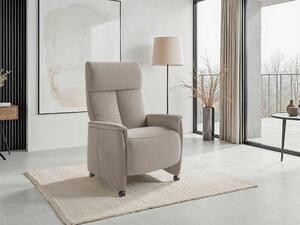 RELAXAČNÉ KRESLO, textil, taupe Sit & More - Online Only obývacie izby, Online Only
