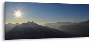 Obraz - Nad vrchol hôr (120x50 cm)