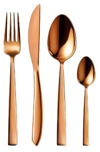 Jedálenské príbory Copper 24 dielov