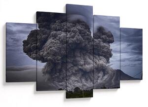 Obraz - Sopečná erupcia (150x105 cm)